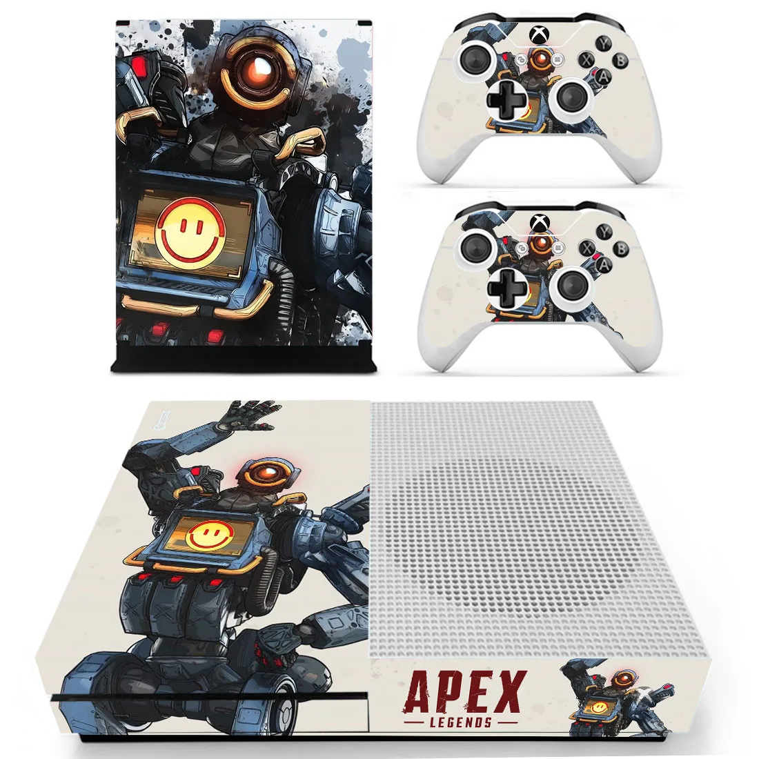 Apex legends наклейка s для Xbox One S кожа Виниловая наклейка Pegatina для Xbox one тонкая консоль и два контроллера шкуры