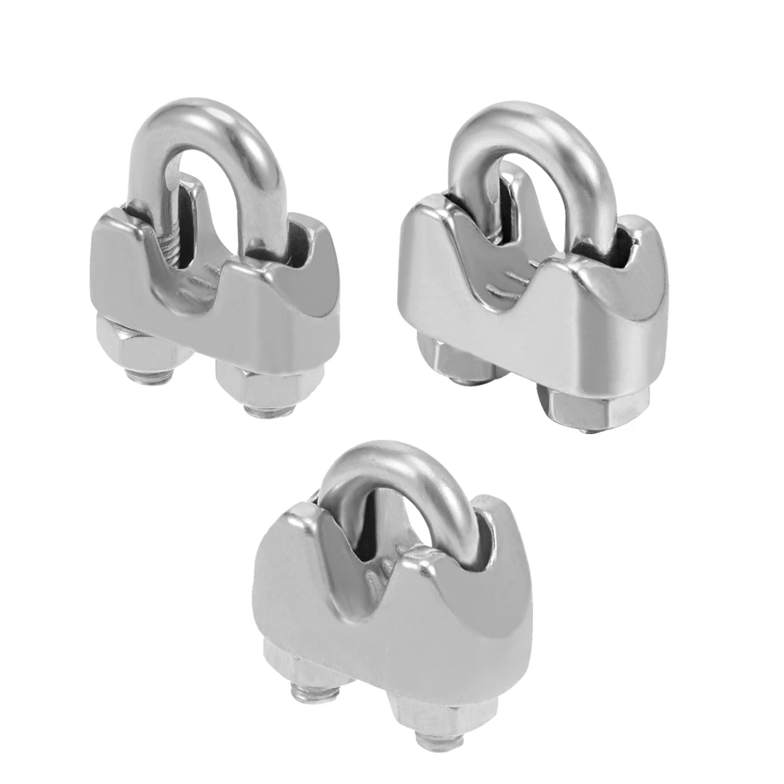 Wire Rope Zipper Clips 1 4 Wire Rope Clip , Wire Rope End Terminations: Sockets, Wire Rope ...