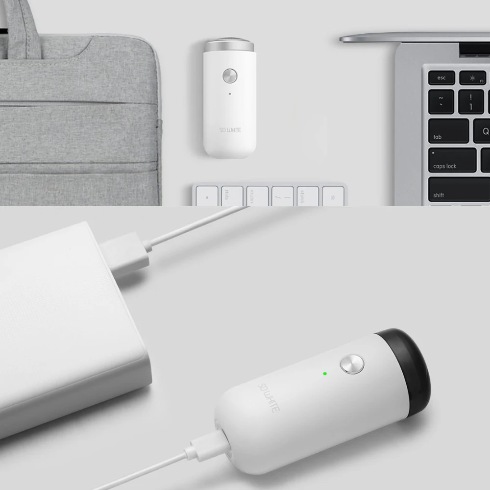 Мини электрическая бритва карман Портативный перезаряжаемая с USB машинка для