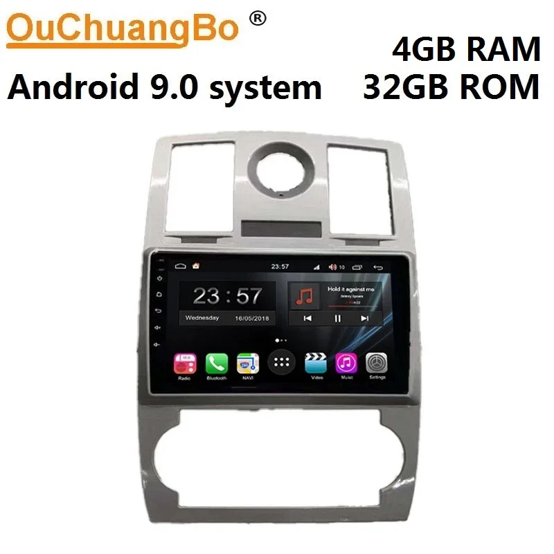 Платформа Ouchuangbo S300 Автомагнитола для Chrysler 300C PT Cruiser Commander Durango с android 9 0 gps 4 Гб + 32