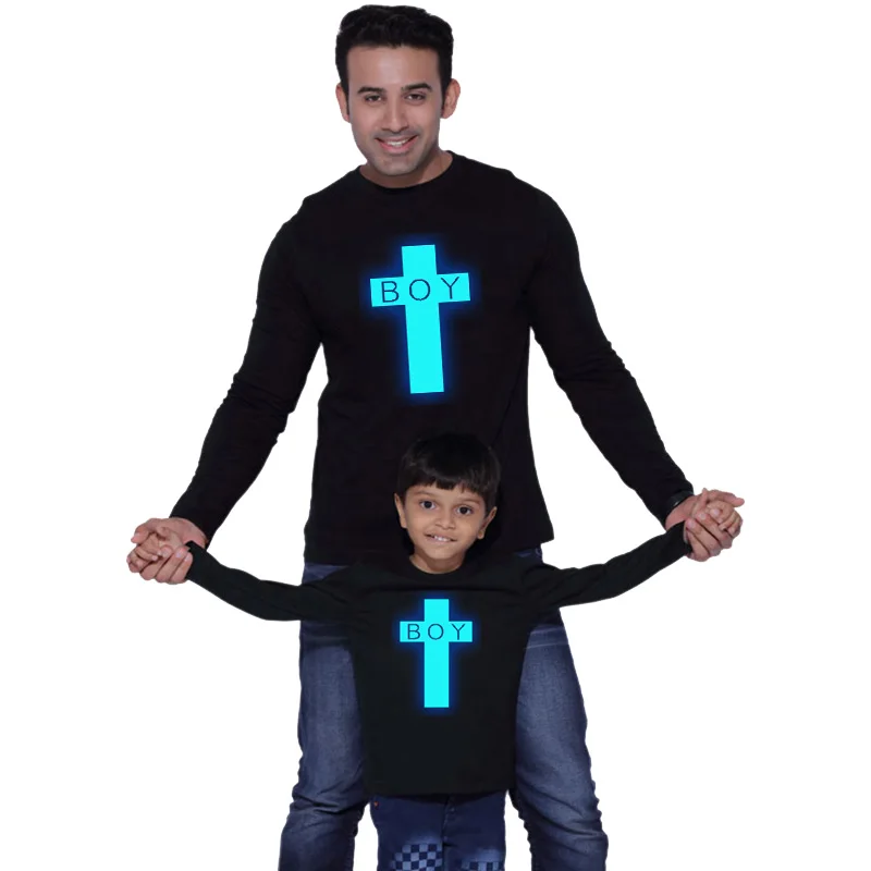 LYTLM Cross Faith/Одежда для мамы и дочки Famili Look рубашки сына одинаковые футболки с