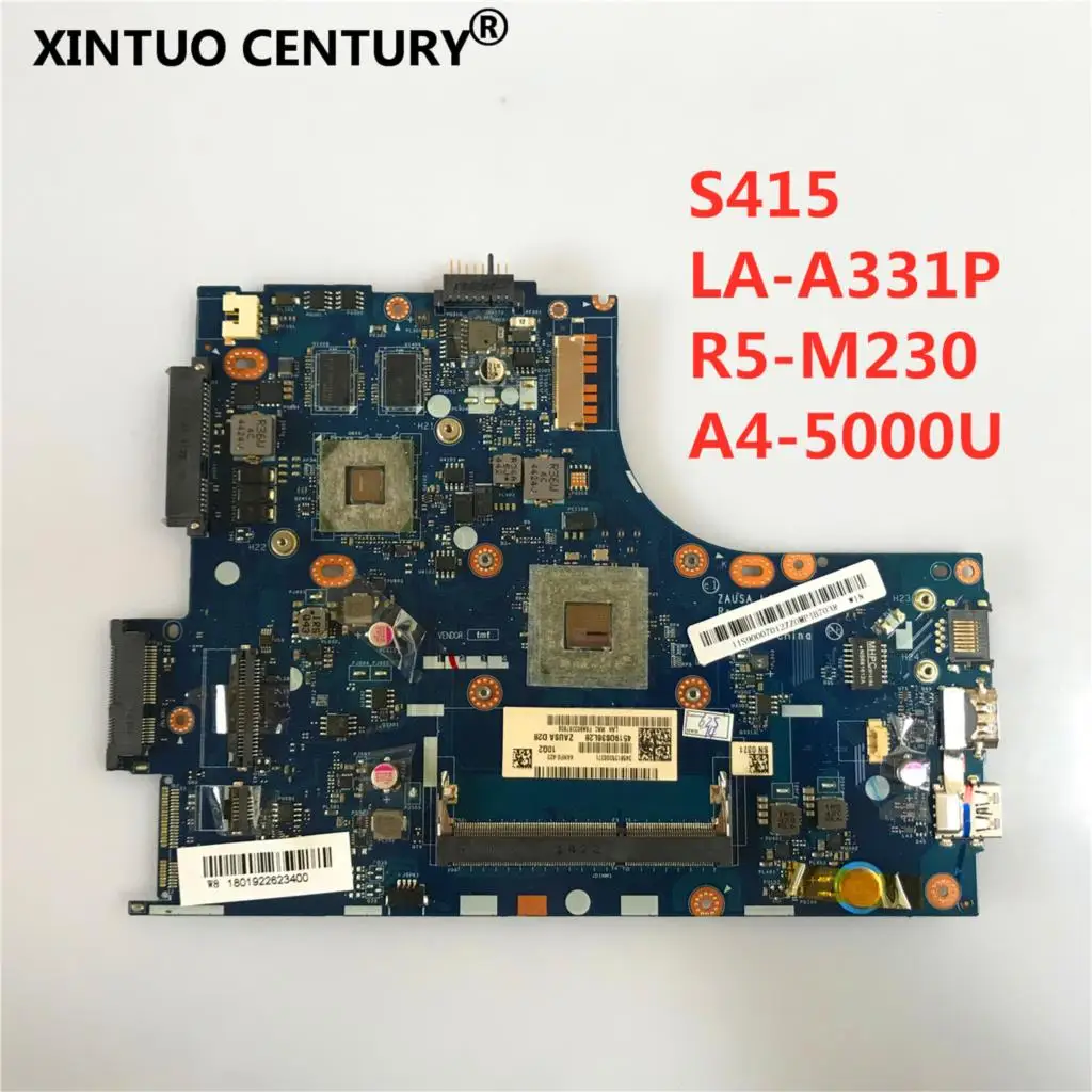 Для Lenovo S415 LA-A331P всеобщая плата материнская с R5-M230 GPU A4-5000U процессор | Компьютеры и