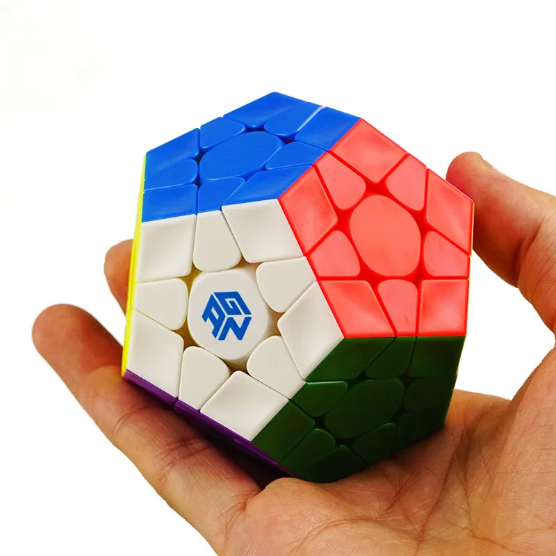 GAN магический куб мегаминкс 3x3 скоростной кубик 12 сторонний wumofang головоломка для