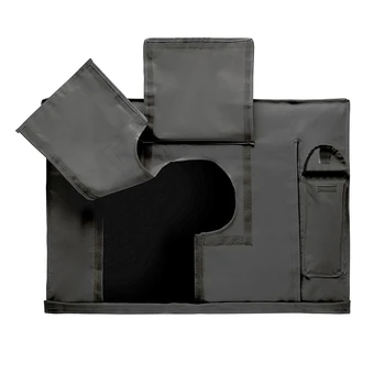 

Outdoor TV Cover with Transparent Front Cover Bottom Cover Waterproof Dust Proof Material Protection LCD TV Patio TV Cover Suita