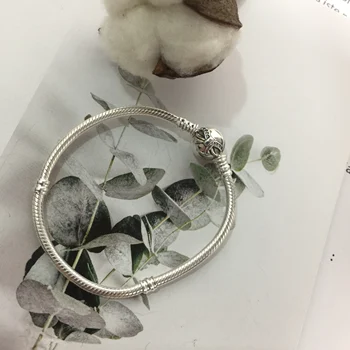 

2019 100% 925 Sterling Silver Classic Bow Bracelet Women's Charm Personality Jewelry Free Shipping Wholesale