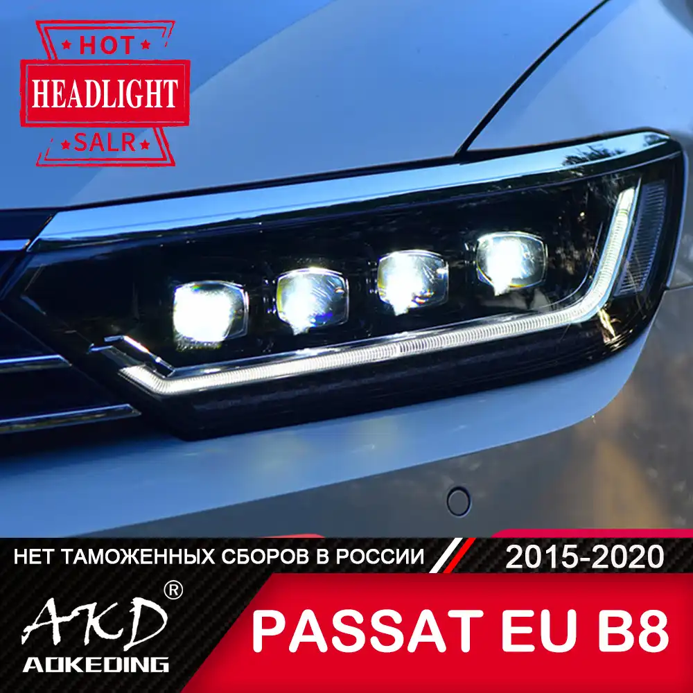 Kopf Lampe Fur Vw Passat B8 Europa 2015 2020 B 8 5 Led Scheinwerfer Nebel Leuchten Tagfahrlicht Drl Tuning Autos Zubehor Car Light Assembly Aliexpress 