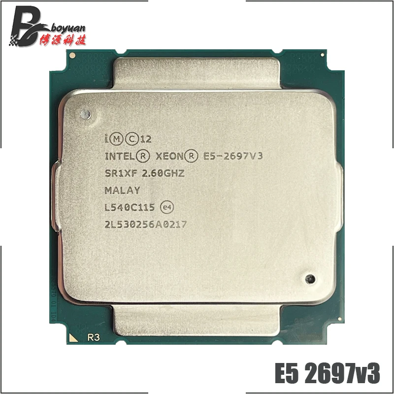 Intel Xeon E5-2697 v3 E5 2697 v3 E5 2697v3 2.6 GHz Fourteen Cores Twenty-eight Threads 35M 145W  22nm CPU Processor LGA 2011-3 latest processor