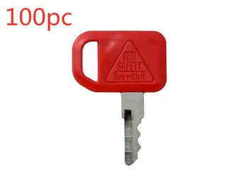 

100pc For John Deere Skid Steer Compact Tracked Loader Ignition Key T209428