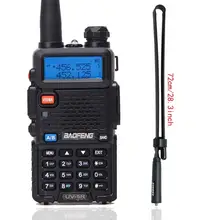 BaoFeng UV 5R Walkie Talkie VHF/UHF136 174Mhz & 400 520Mhz Dual Band Two way radio Baofeng uv 5r portatile Walkie talkie uv5r