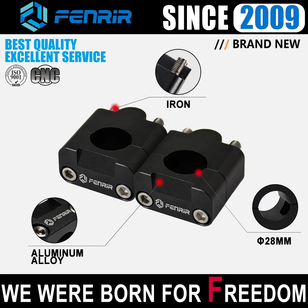 FENRIR 28 мм на руль мотоцикла или Riser для Yamaha WR450F WR500Z YZ100 YZ125 YZ175 YZ250 YZ250F YZ250FX YZ250WR YZ250X