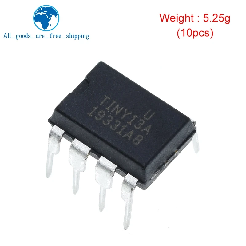 TZT ATTINY13A PU ATMEL ATTINY13 13A 8DIP IC|Интегральные схемы| |