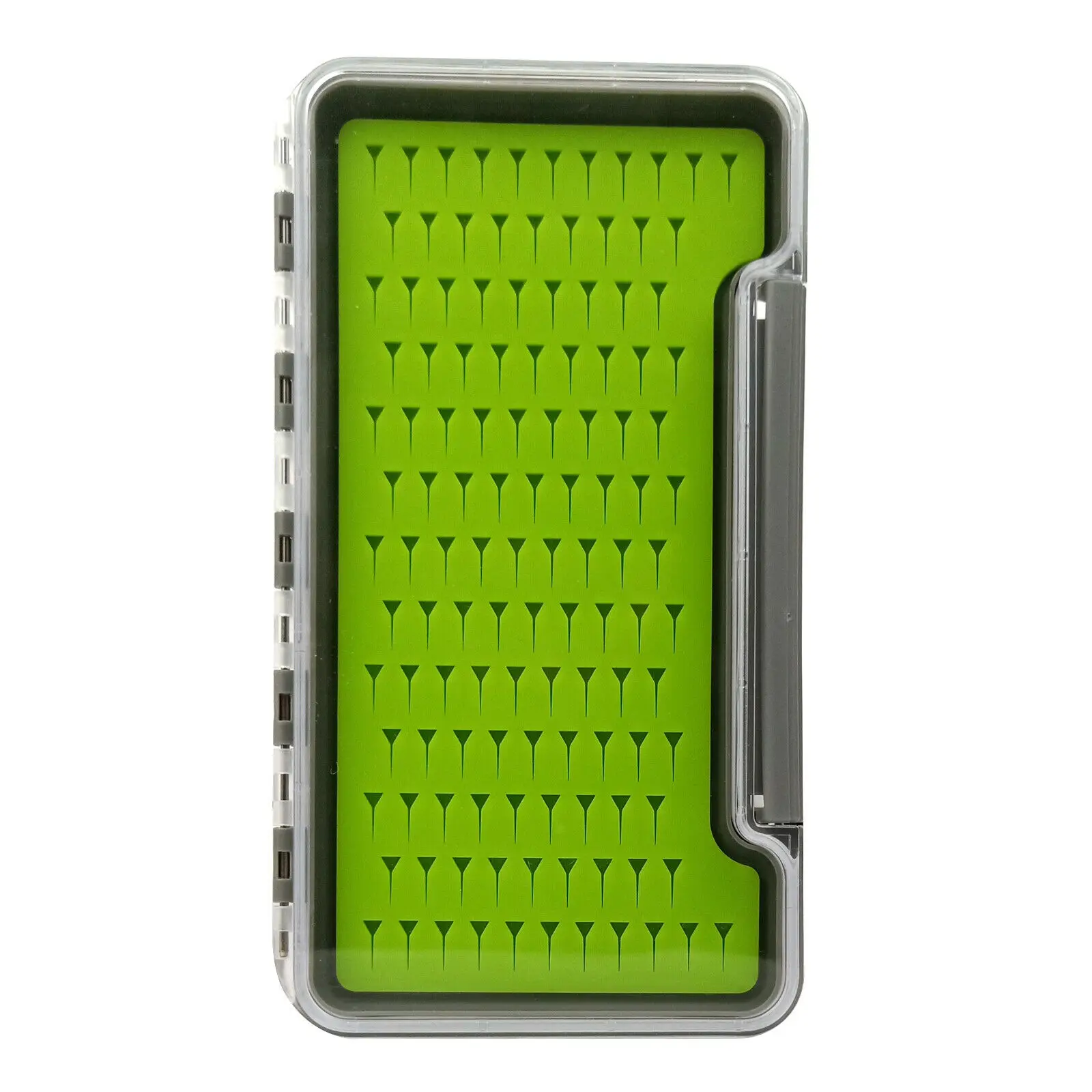 

Aventik 100% Waterproof Fly Box Silicone Pad Foam Transparent Fishing Box Fishing Storage