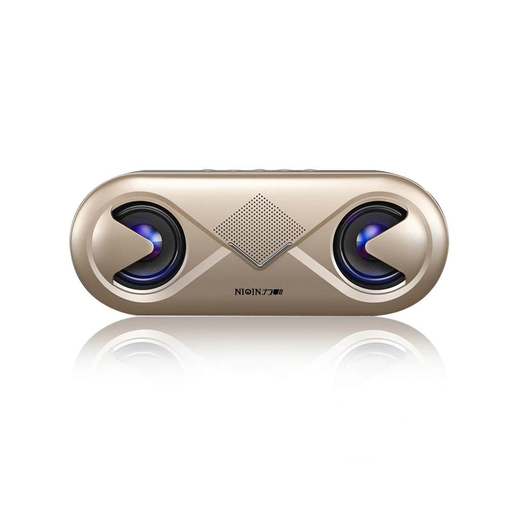 Водонепроницаемый бас HIFI аудио мобильный телефон Bluetooth динамик мини настольный беспроводной стерео Многофункциональный сабвуфер открытый портативный