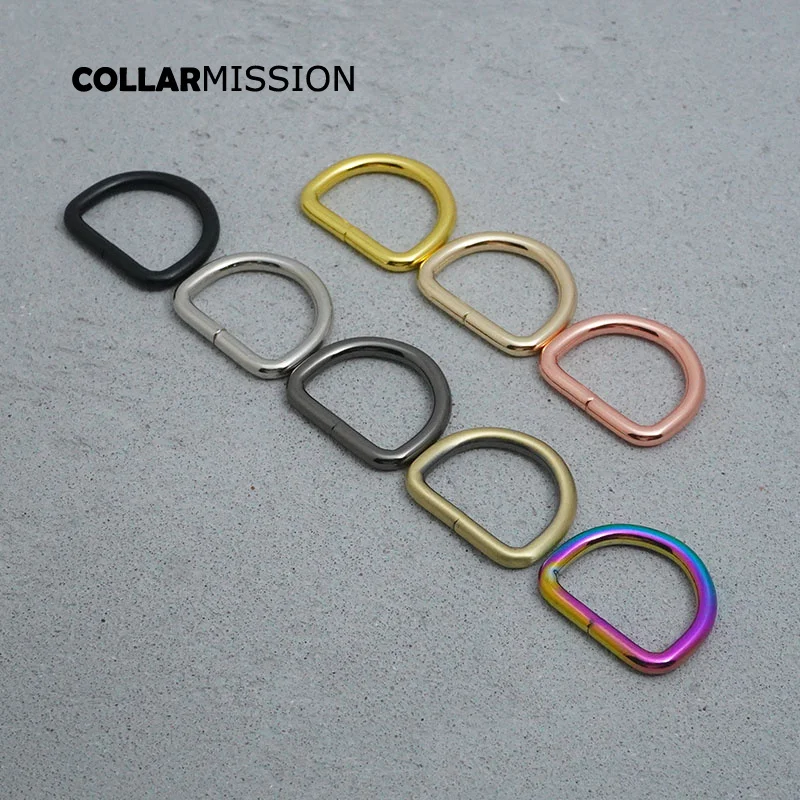 Swpeet 60 Anillos De Metal De Bronce De 25 Mm, Resistentes, Multiusos, Para Bolsas De Hardware, Anillos, Accesorios De Bricolaje, Llaveros, Cinturones Y Correas De Perro