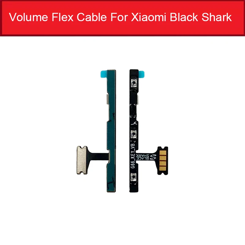 Black Shark Volume Вкл/Выкл Питание и объем гибкий кабель для Xiaomi Black Shark 2 Кнопка питания и регулятор уровня громкости боковой клавиатуры Гибкая лента - Цвет: Black Shark Volume