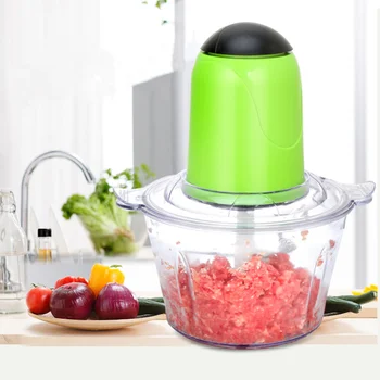 

2LKitchen Meat Grinder Electric Stainless Steel Meat Cutter Blender Household Food Processor Chopper Vegetable Blender Mincer EU