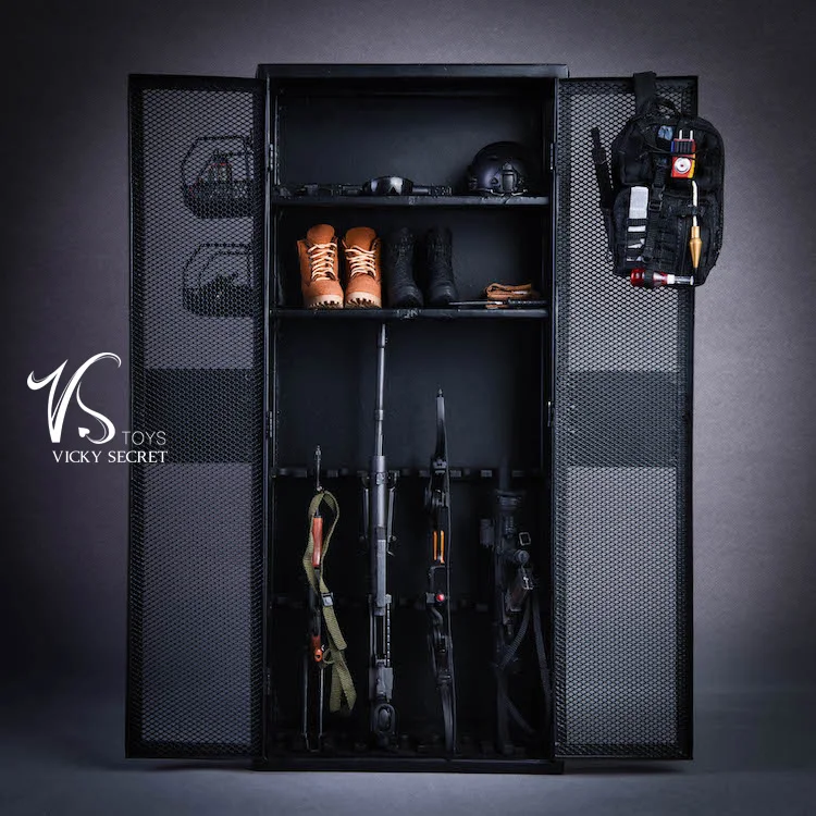 VSTOYS 18XG34 1/6 металлический шкаф для хранения оружия для 12 дюймов фигурка Sence DIY