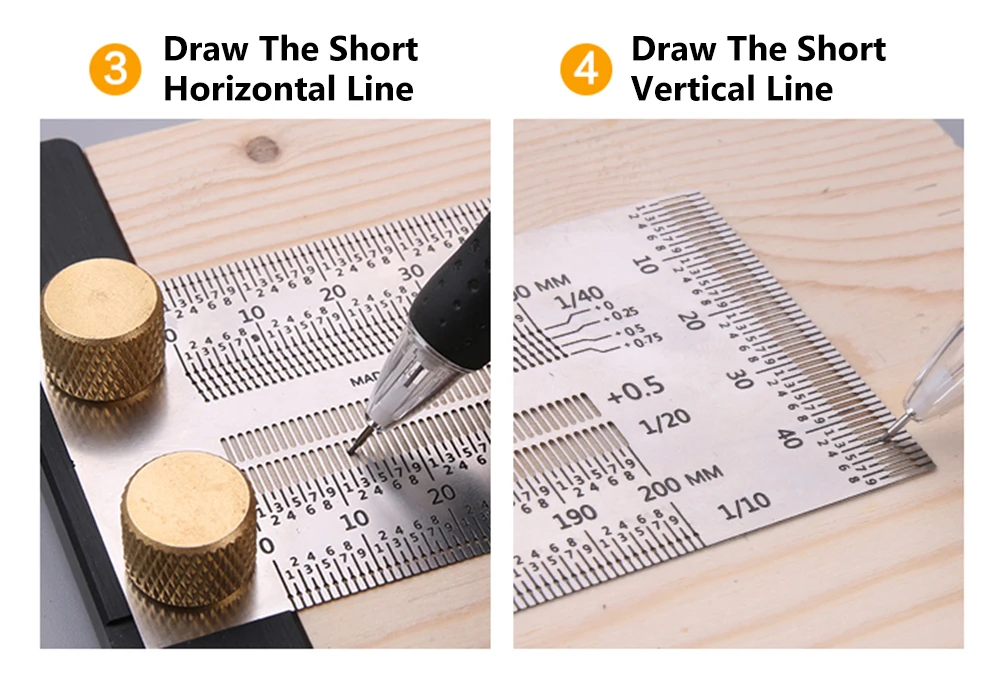 180 мм/200 мм/300 мм/400 мм точность 90 ° T-Тип Mark Line Датчик правый угол скрайбирования линейка; Деревообработка измерительный инструмент