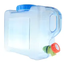 

5L/8L Outdoor Camping Travel Car Water Bucket Water Carrier Canister with Water-tap & Leak Proof Lid