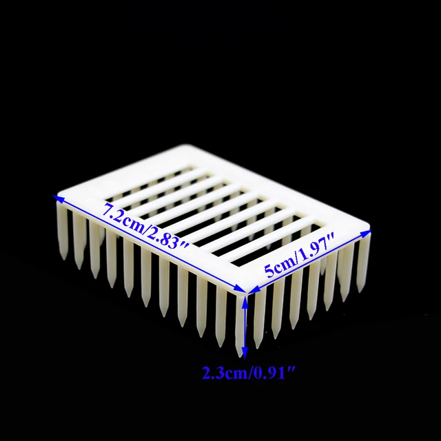 8 db Méhészet Új Bee Queen Ketrecek Tű Típusú Ketrec Cellák Műanyag Ház Szoba Tenyésztő Cella Téglalap Méhek Szerszámkészletek - Image 4