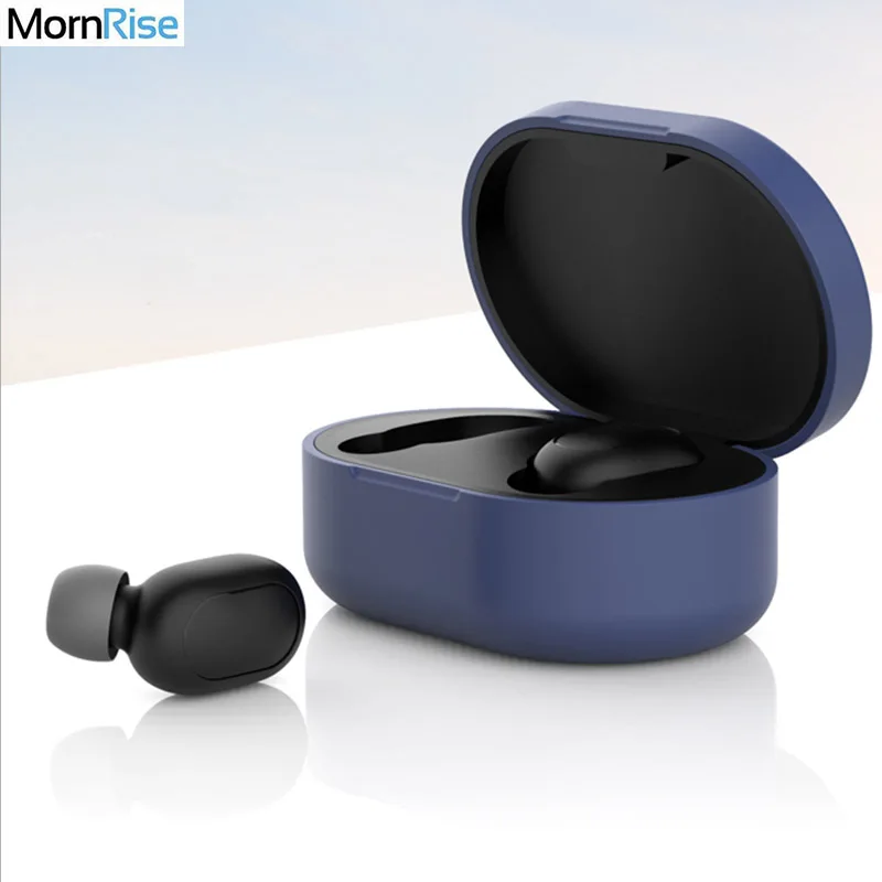 Новый матовый Силиконовый чехол для Xiaomi Redmi Airdots зарядки мягкий ТПУ twсей04ls TWS 5 0