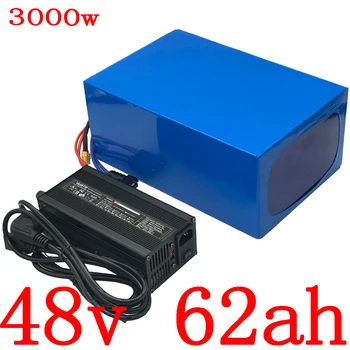 شراء48V بطارية 48V بطارية ليثيوم 48v 60ah دراجة كهربائية بطارية 48V 1000W 2000W 3000W بطارية أيون الليثيوم 48V سكوتر البطارية