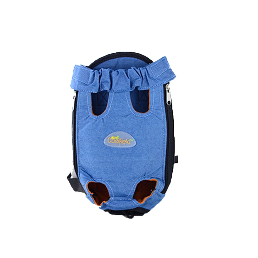 Light Blue Рюкзак для собак, переноска на грудь, сумка для щенков, сумка для кошек, передняя сумка, рюкзак с выдвижными ножками - Цвет: Light Blue