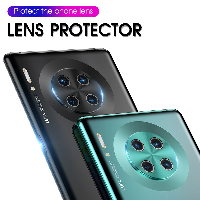 Защитная пленка для объектива камеры для huawei mate 30 pro, стеклянная металлическая настоящая камера Защитная крышка для huawei mate 30 lite крышка объектива