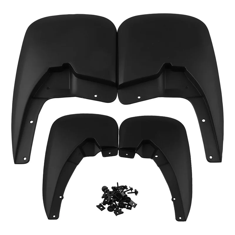 4 Pcs Car Mud Flaps Guard For Dodge Ram 2009 - 2018 Front Rear Wheel Splash Fenders Protector Auto Mudguards Accessories | Автомобили и
