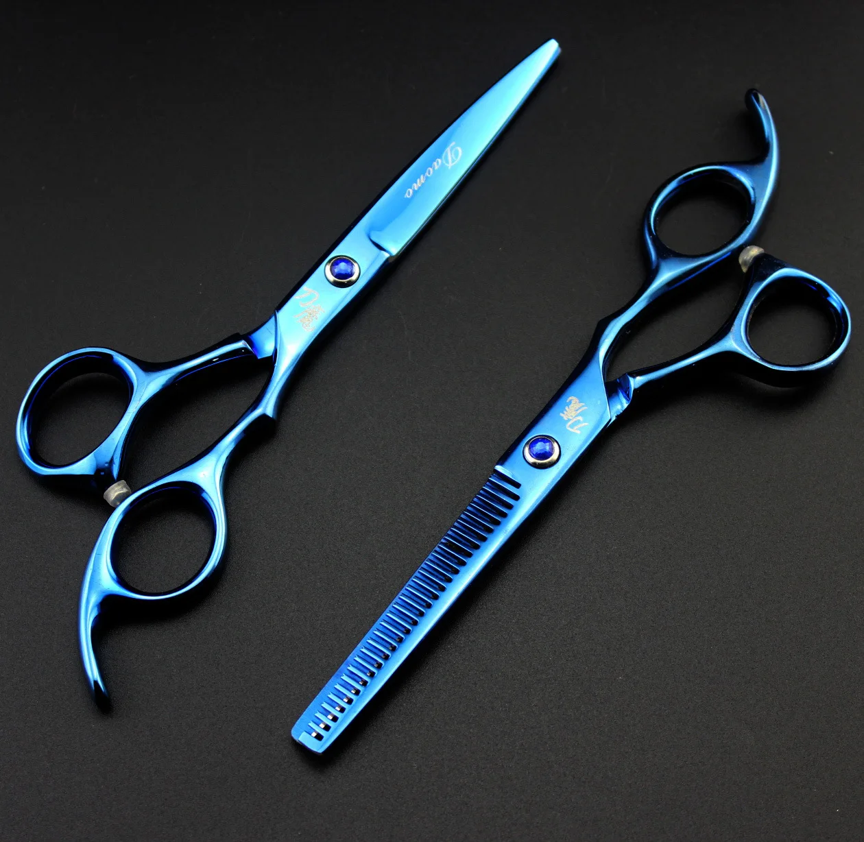 6 дюймов 2 шт Профессиональные ножницы для стрижки волос филировочные Парикмахерские ножницы Бритва для стрижки плоских зубов лезвия