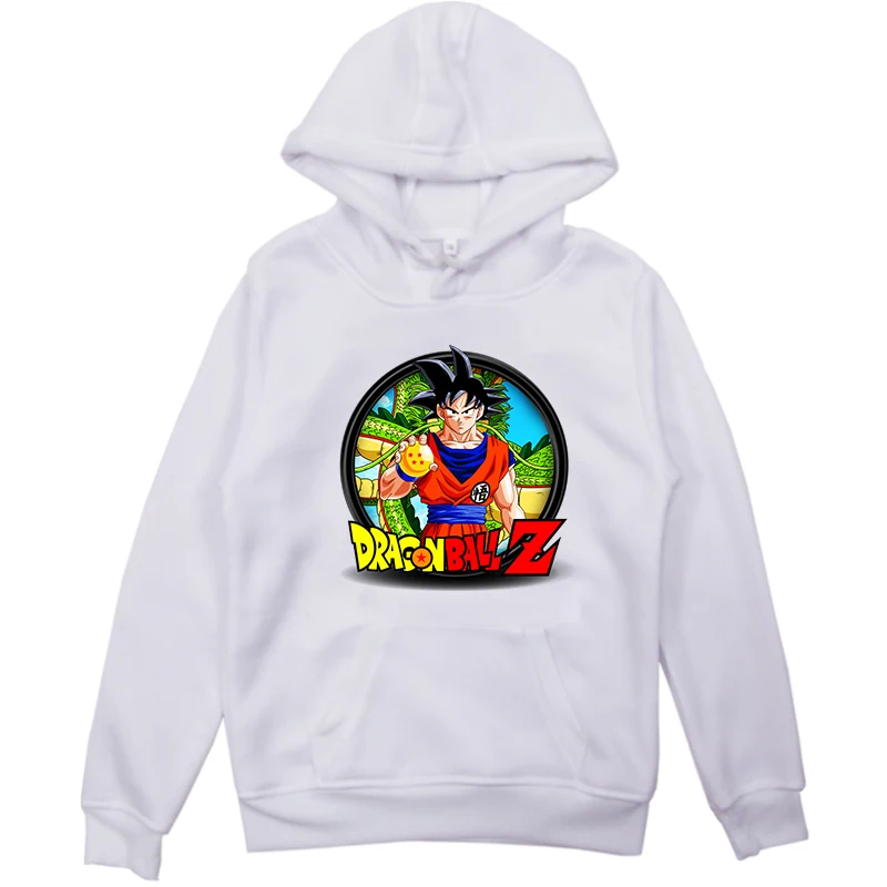 Dragon Ball Print Winter Girls Hoodies Toddler Kids Boy Girl Hooded Cartoon Hoodie Baby Sweatshirt Tops Clothes Roupa Infantil