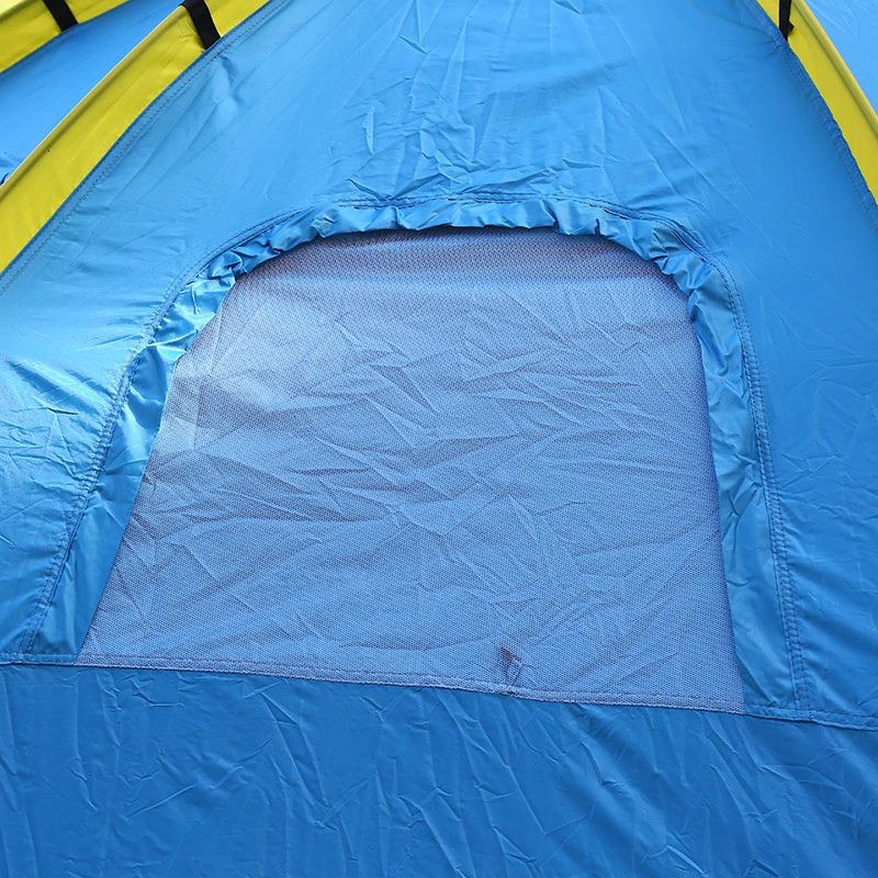 3-5 человек Автоматическая Большая походная палатка с 2 дверями 4 окна анти-УФ монгольская юрта палатка большое пространство туристическая палатка 305x264x145 см