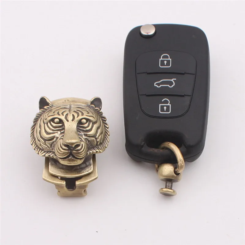 belt keychain brass tiger (2)