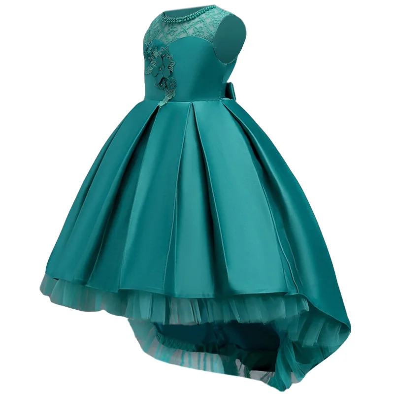 Элегантные Платья с цветочным узором для девочек на свадьбу и вечеринку, детское платье принцессы для девочек, одежда для детей 4, 5, 6, 7, 8, 9, 10, 11, 12 лет