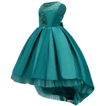 Элегантные Платья с цветочным узором для девочек на свадьбу и вечеринку, детское платье принцессы для девочек, одежда для детей 4, 5, 6, 7, 8, 9, 10, 11, 12 лет