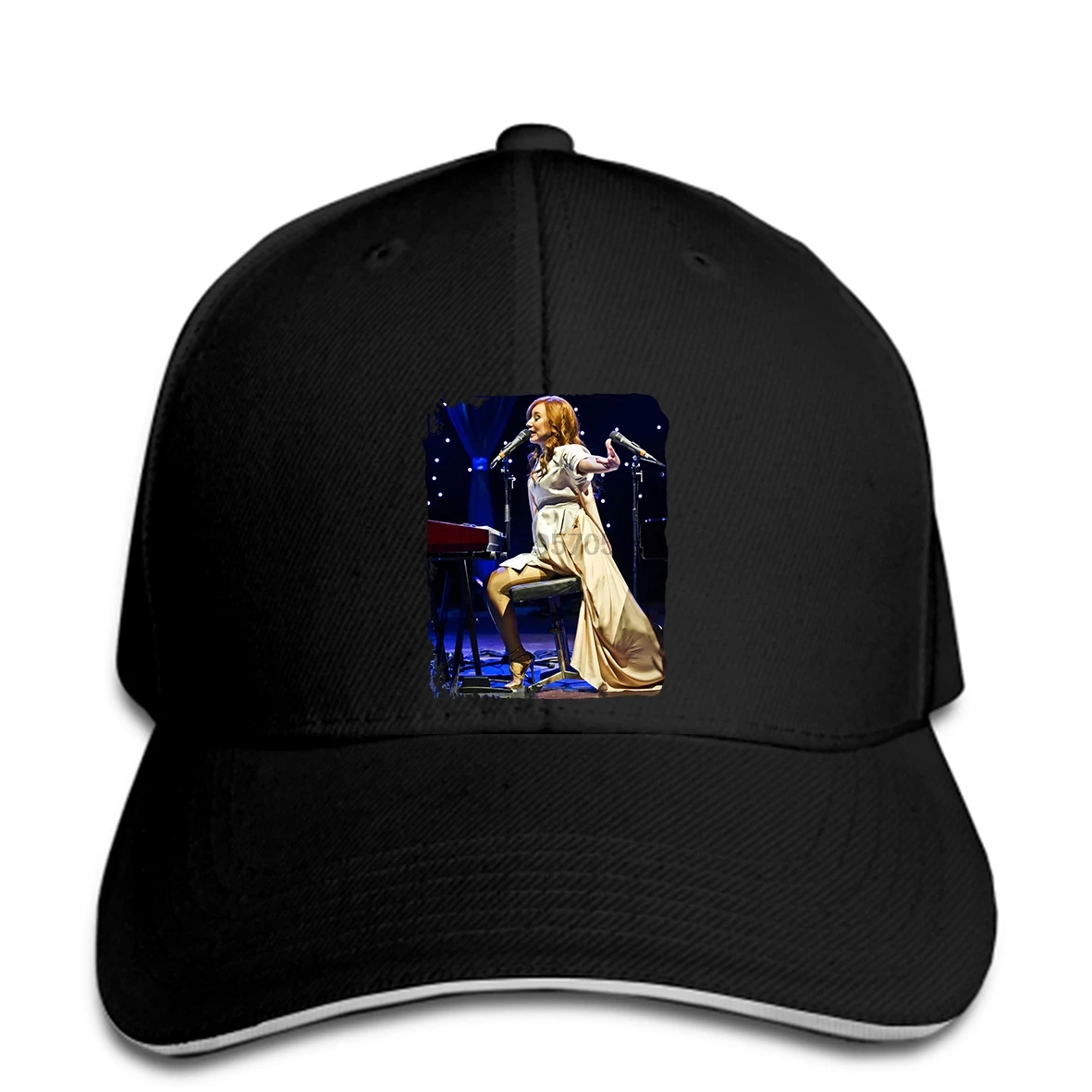 Женская Бейсболка Tori Amos, желтая бейсболка, остроконечная Кепка