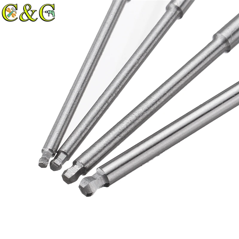 4 шт RC инструментов шестигранный 1,27/1,56/2/2,4mm HSS шар Отвертки Набор инструментов красный набор инструментов для ремонта автомобилей, вертолет игрушки