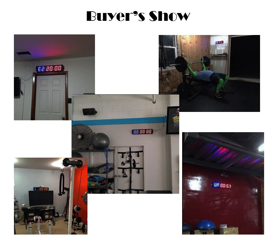 Gym clock 46