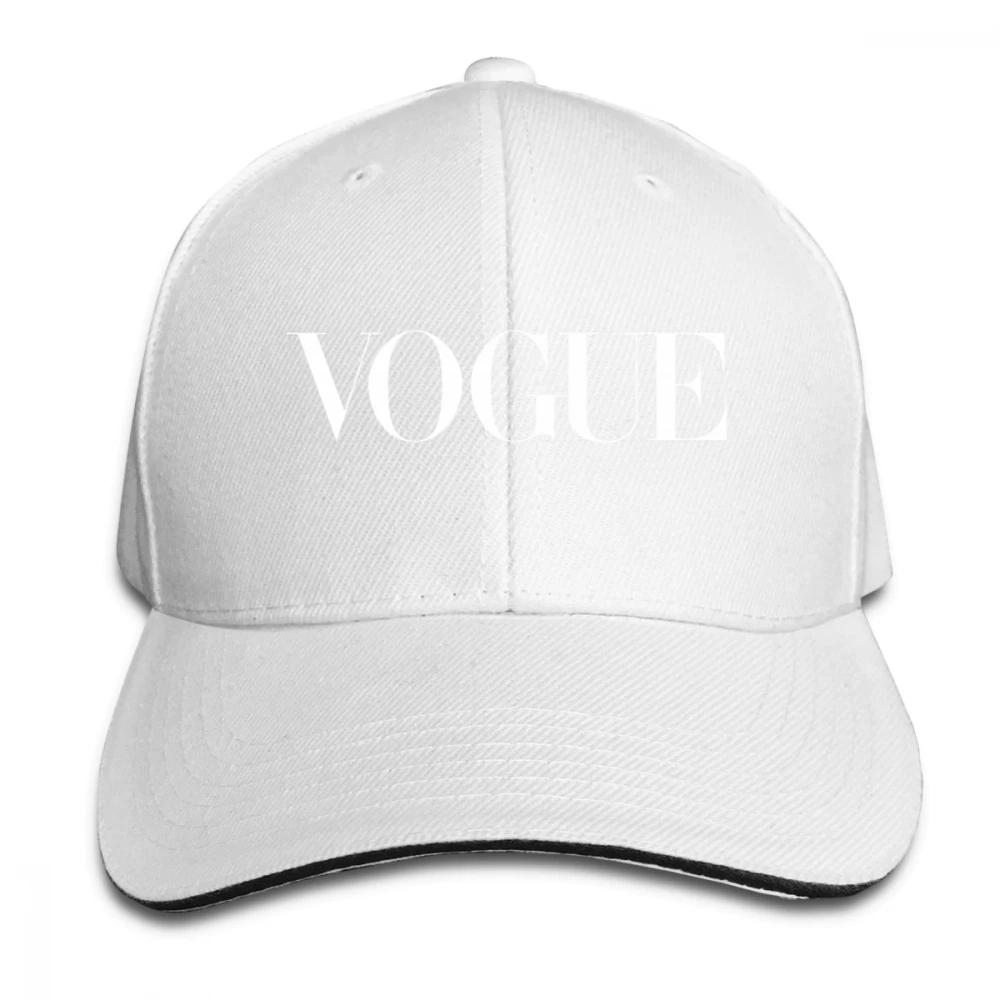 Мужская Женская Vogue бейсболка с буквенным принтом Регулируемая унисекс на заказ хип Hopnapback Кепка шапки