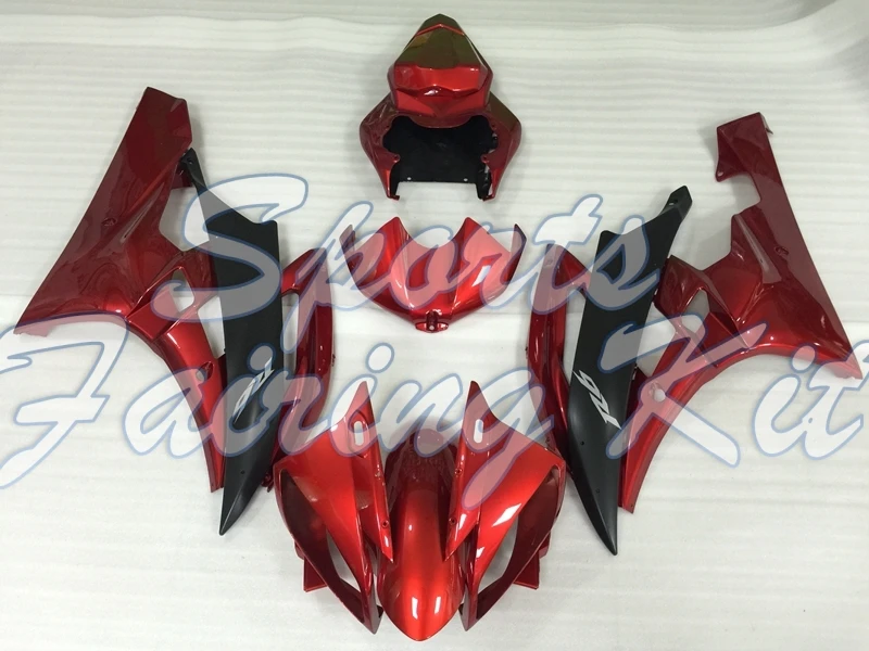 Фотообтекатели для YZF600 R6 2006 2007 черные фотообтекатели 06 YZFR6 2006|Полные комплекты