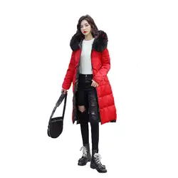 Парка, пальто для женщин, красный, черный, бежевый, M-3XL размера плюс, двойная Двусторонняя куртка, Осень-зима, новая мода, Плюс Толстая теплая