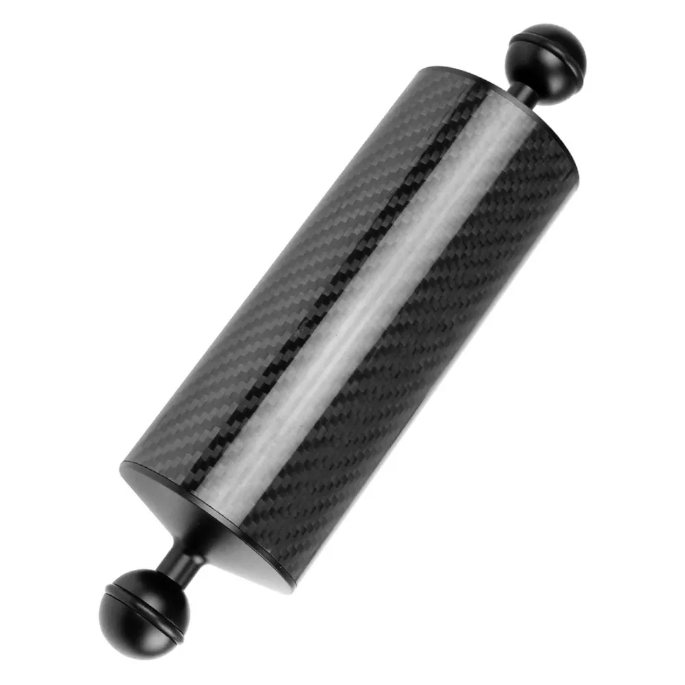 BGNing Float Buoyancy Aquatic Arm Dual Ball Floating Carbon Fiber Arm Tauchkamera Unterwasser-Tauchtablett für Gopro/Smartphones – Detail 21