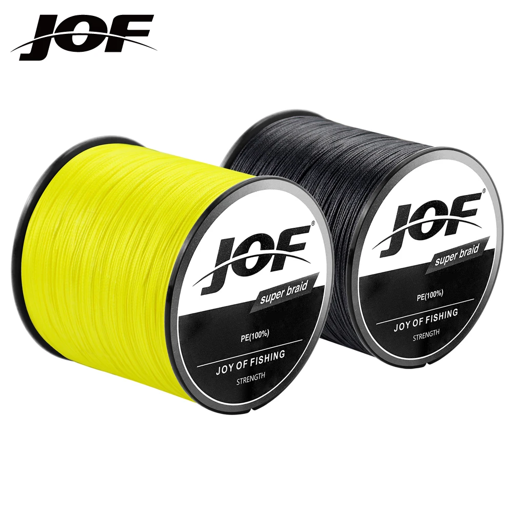 JOF Braid Fishing line 4 Strands 300/500/1000M Carp Multifilament