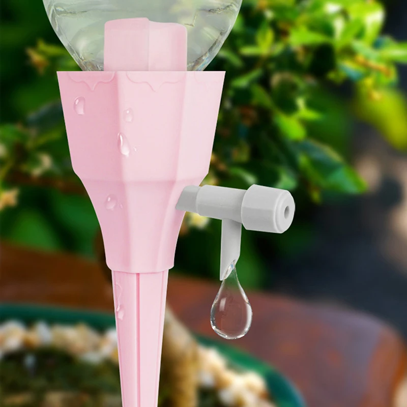 3pcs Irrigation Flower Pot Plant Waterers Automatic DIY Drip Water Spikes Taper | Дом и сад