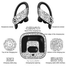 YCSTICKER Newest Bluetooth Headphone Sticker For Beats Powerbeats Pro Dust proof Decorative Protective Earphone Film Cover
