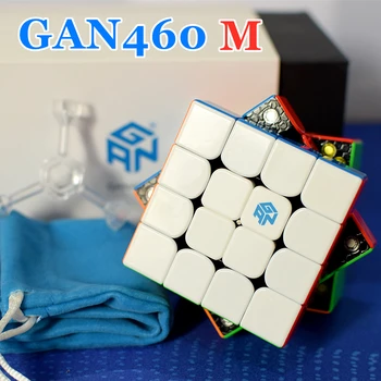 

GAN460M Magnetic 4x4x4 Magic cube GAN460 M 4x4 speed cube GAN 460M cubo magico puzzle