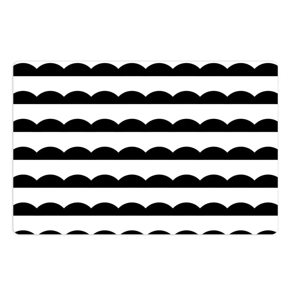 

2PCS/SET Stripe Printed Anti-Slip Heat Insulated PVC Dining Table Kitchen Coffee Tea Place Mat Tableware Pad Mat