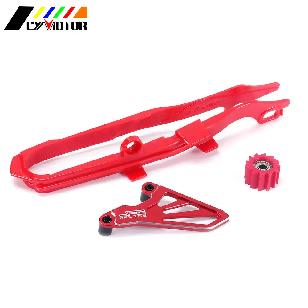 Motorcycle CNC Chain Slider Roller Front Sprocket Drive Cover Guard For CR250R 02-07 CRF250R 04-09 CRF250X 04-13 CRF450R 08 |