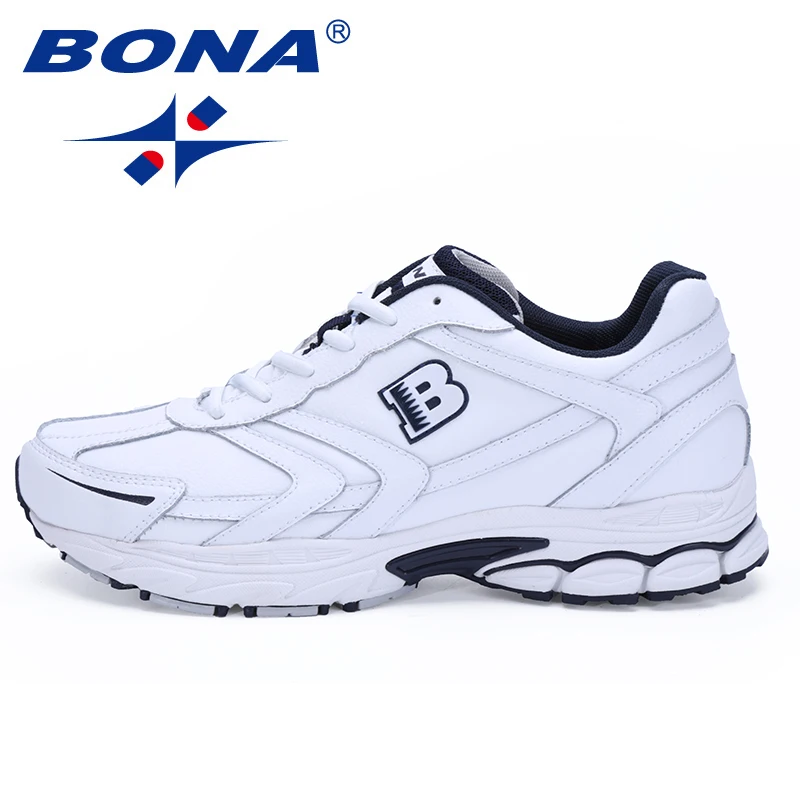 Koop Bona Klassiekers Stijl Lace Up Loopschoenen Mannen Comfortabele Sportschoenen Outdoor Jogging Wandelschoenen Heren Sportschoenen Big Size 6 13