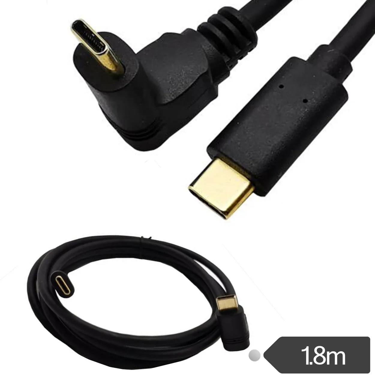Позолоченный USB type-C кабель-удлинитель для мужчин и женщин USB C кабель-удлинитель USB 3,1 type C для быстрой зарядки и синхронизации данных